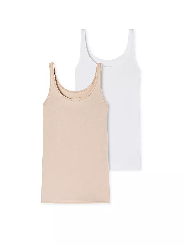 SCHIESSER | Top 2-er Pkg. sortiert 10 | beige