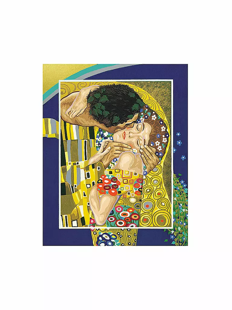 SCHIPPER | Malen nach Zahlen - "Der Kuss" nach Gustav Klimt | keine Farbe
