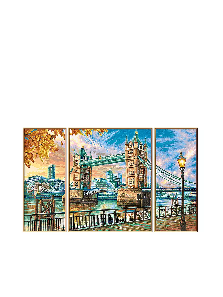SCHIPPER | Malen nach Zahlen - London Tower Bridge | keine Farbe