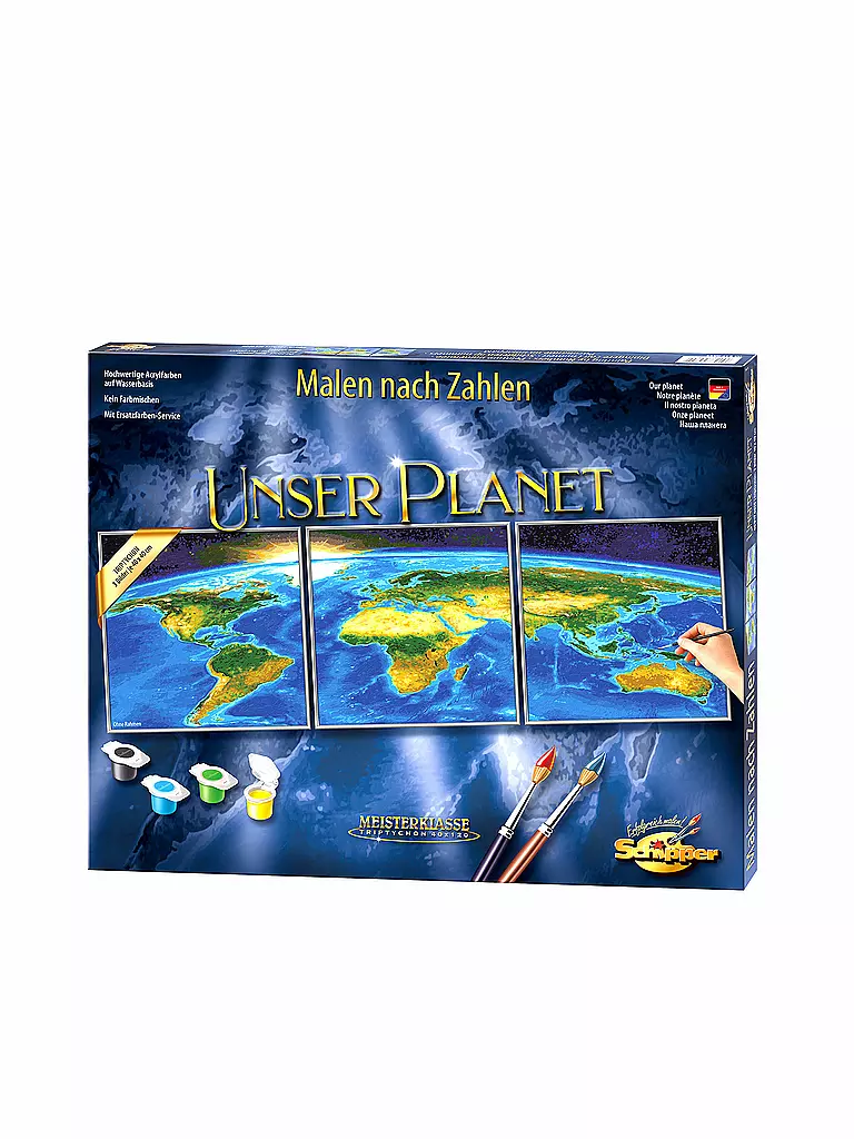 SCHIPPER | Malen nach Zahlen - Unser Planet | keine Farbe