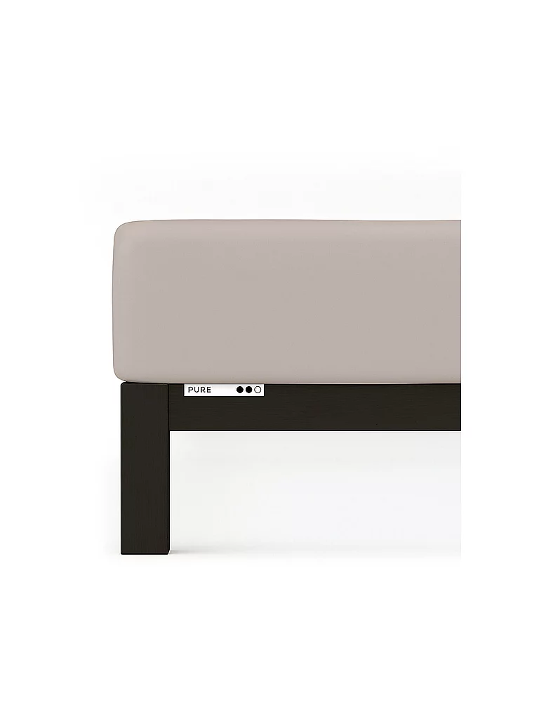 SCHLAFGUT Drap-housse en jersey PURE 180x200cm Sable Mid XL beige