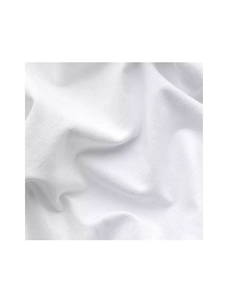 SCHLAFGUT | Jersey Spannleintuch PURE 140x200cm Full White L  | weiss
