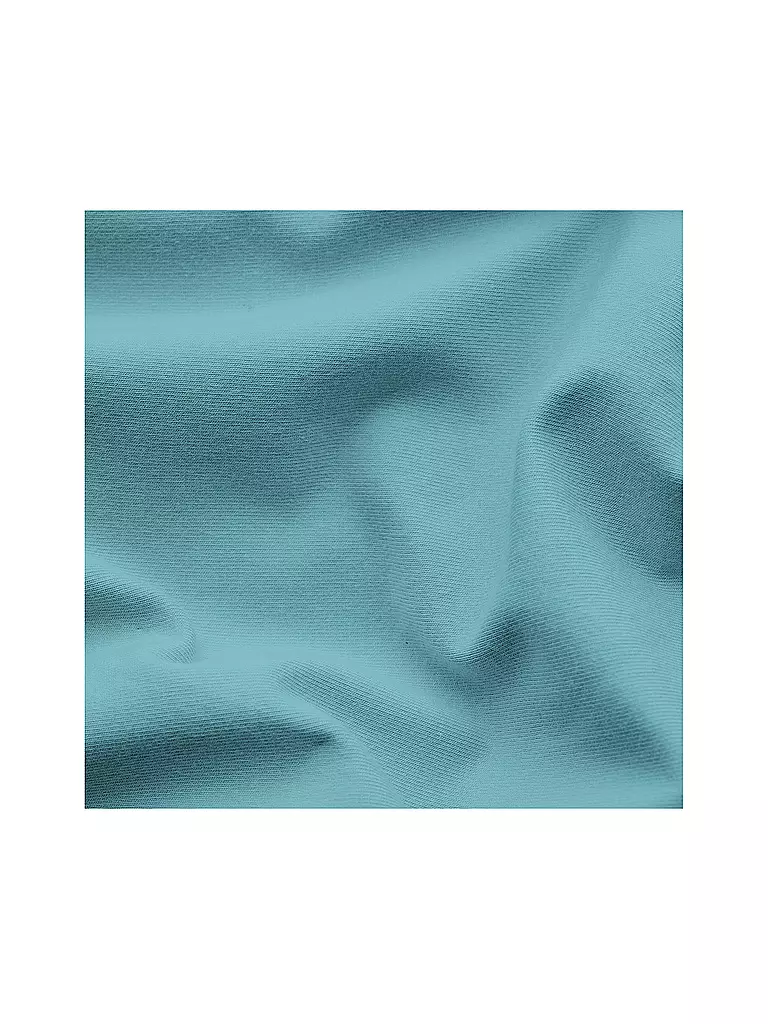 SCHLAFGUT | Jersey Spannleintuch PURE 90x200cm Petrol Mid S  | mint