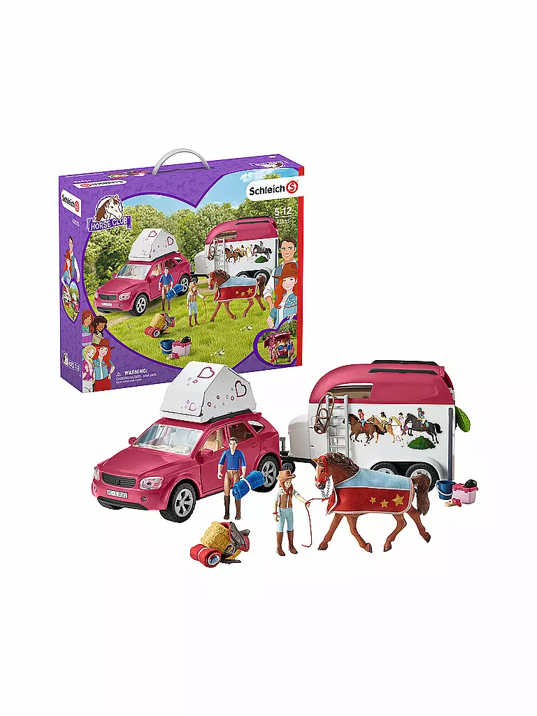 SCHLEICH | Abenteuer mit Auto und Pferdeanhänger Horse Club | keine Farbe