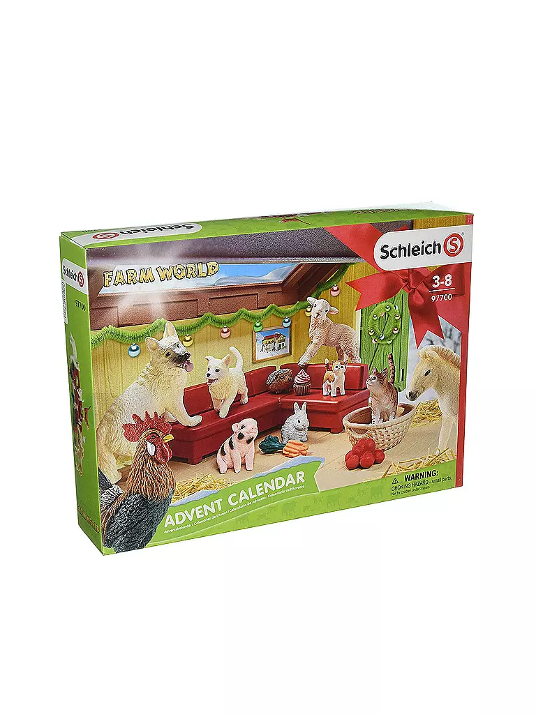 SCHLEICH | Adventskalender Farm World 2018  | transparent
