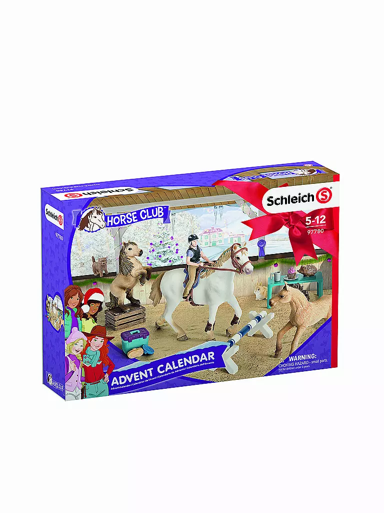 SCHLEICH | Adventskalender Horse Club 2018 | transparent