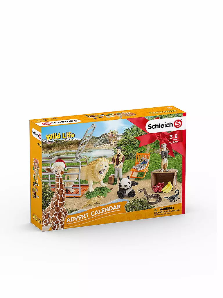 SCHLEICH | Adventskalender Wild Life 2018  | transparent