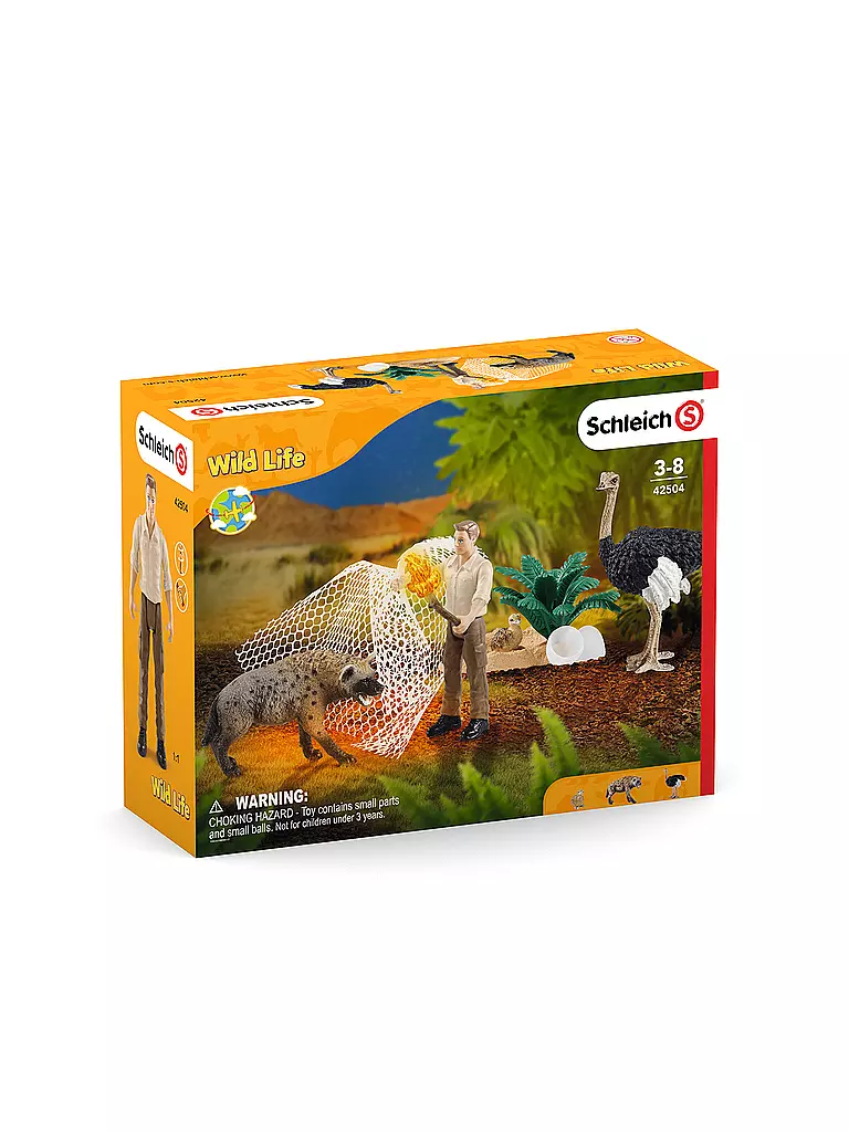 SCHLEICH | Angriff der Hyäne "Wild Life" 42504 | keine Farbe