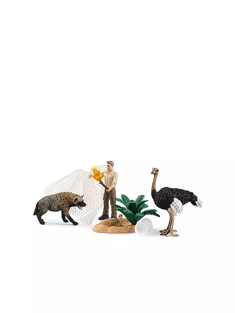 SCHLEICH | Angriff der Hyäne "Wild Life" 42504 | keine Farbe