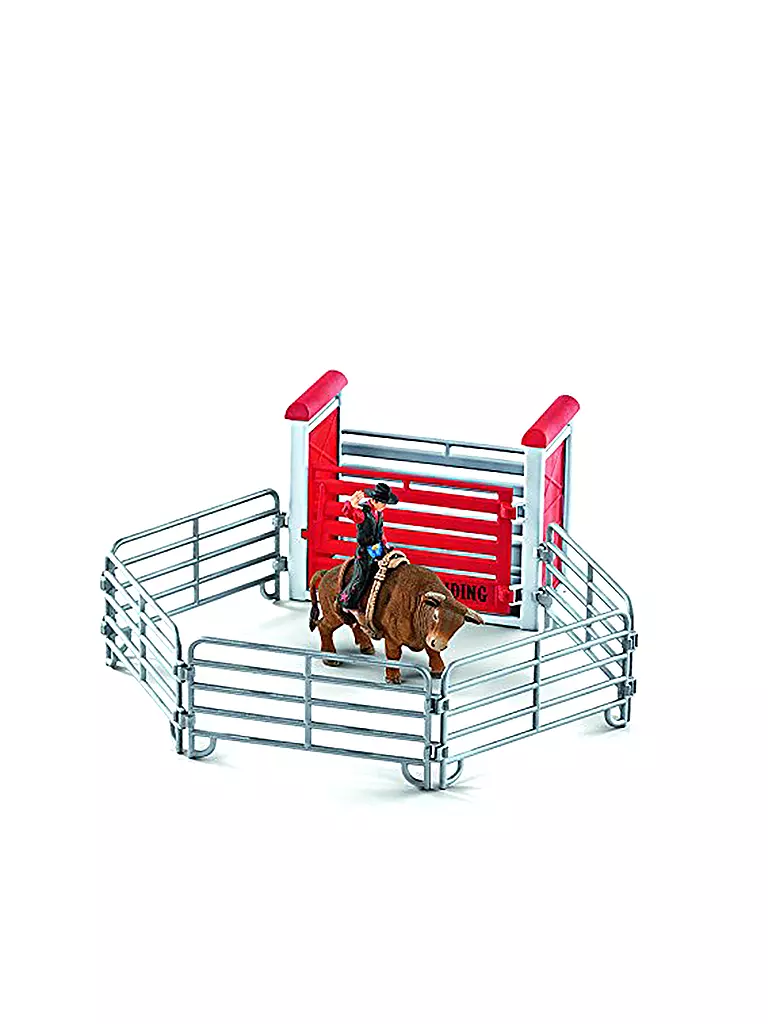 SCHLEICH | Bull Riding mit Cowboy 41419 | keine Farbe