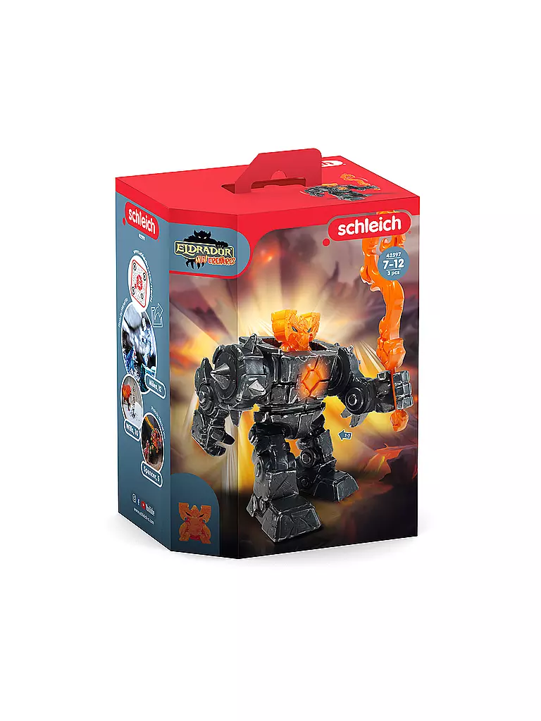 SCHLEICH | Eldrador Mini Creatures Schatten-Lava-Roboter | keine Farbe