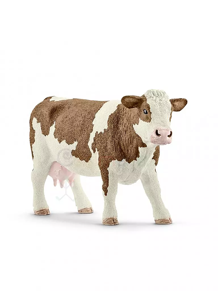 SCHLEICH | Fleckvieh Kuh "Farm World" 13801 | keine Farbe