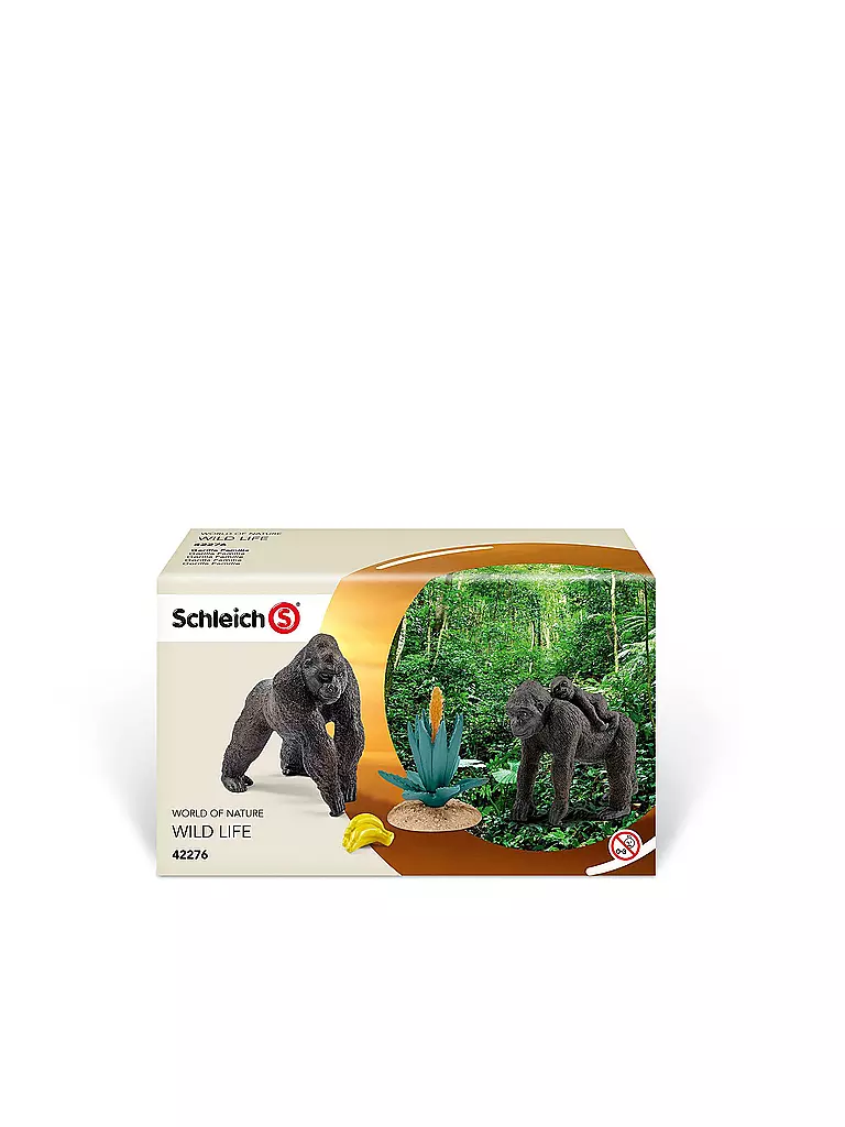 SCHLEICH | Gorilla Familie "Wild Life" 42276 | 