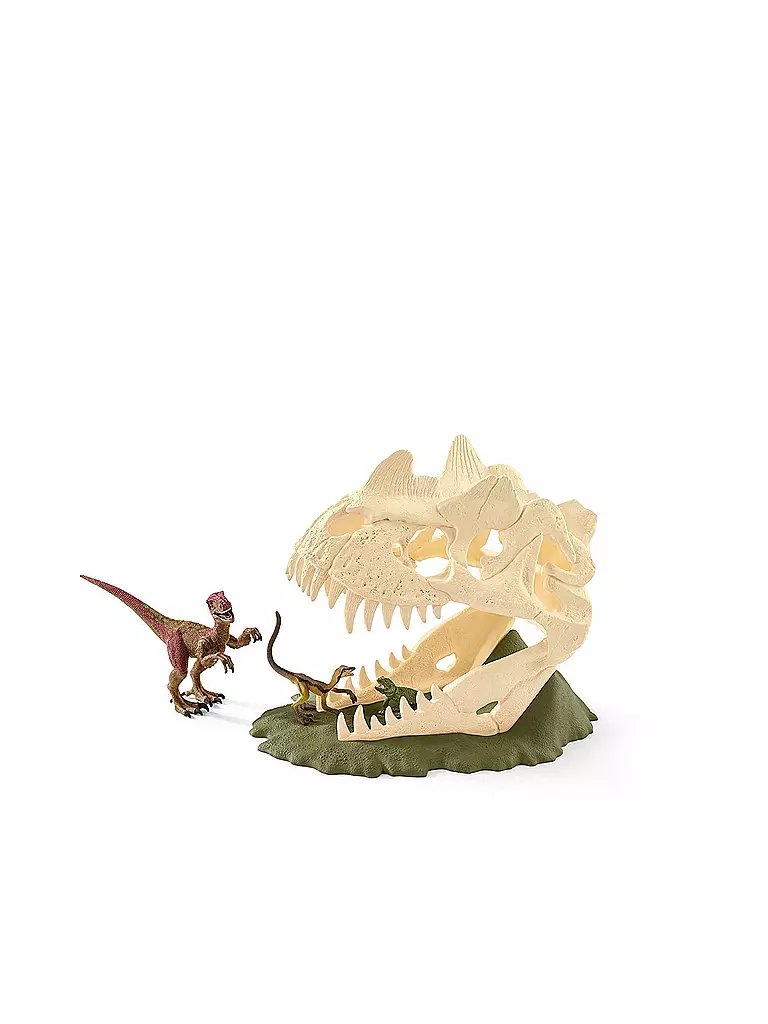 SCHLEICH | Grosse Schädelfalle mit Velociraptor "Dinosaurs" 42348 | 