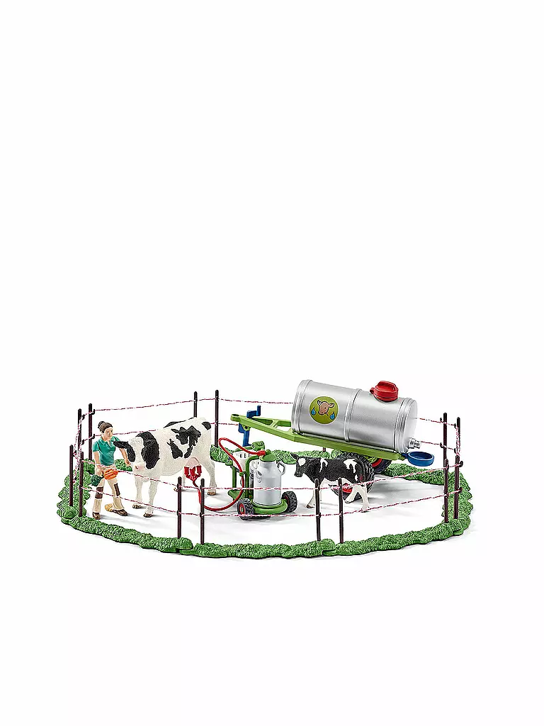 SCHLEICH | Kuhfamilie auf der Weide "Farm World" 41428 | transparent