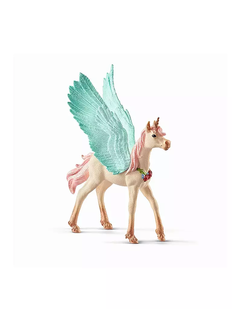 SCHLEICH | Schmuckeinhorn-Pegasus Fohlen 70575 | transparent