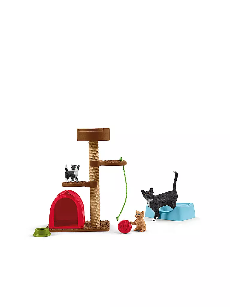 SCHLEICH | Spielspass für niedliche Katzen "Farm World" 42501 | keine Farbe
