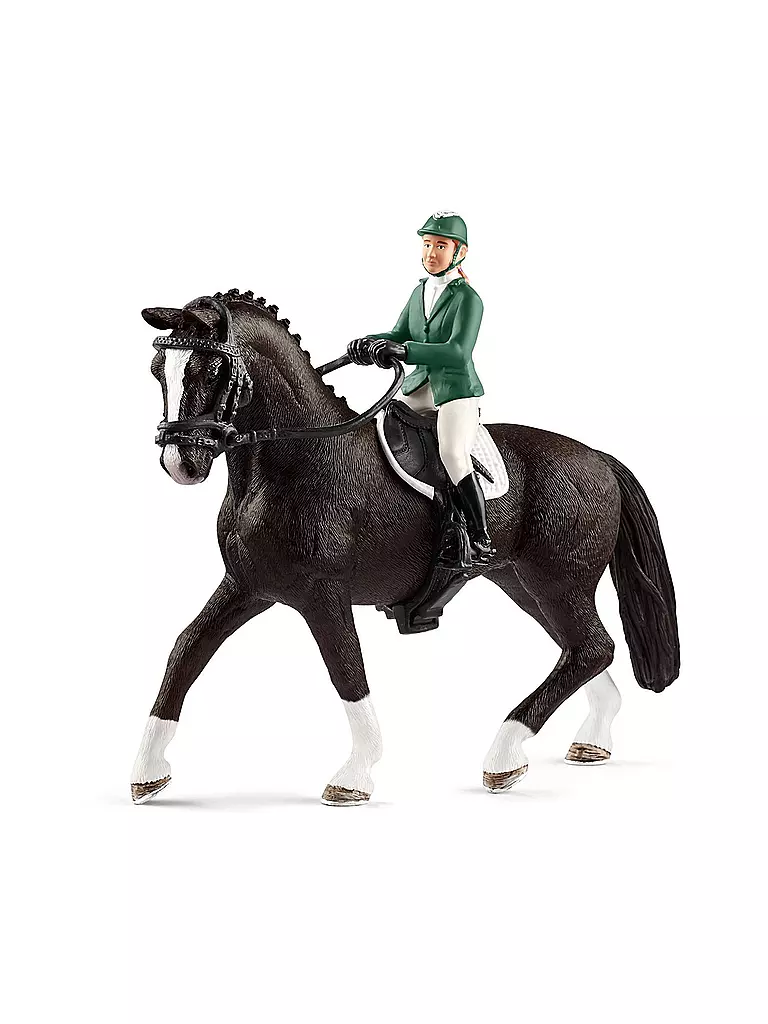 SCHLEICH | Springreiterin mit Pferd 42358 | transparent