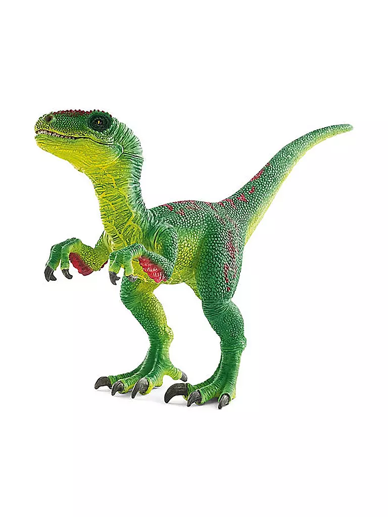 SCHLEICH | Velociraptor grün "Dinosaurs" 14530 | transparent