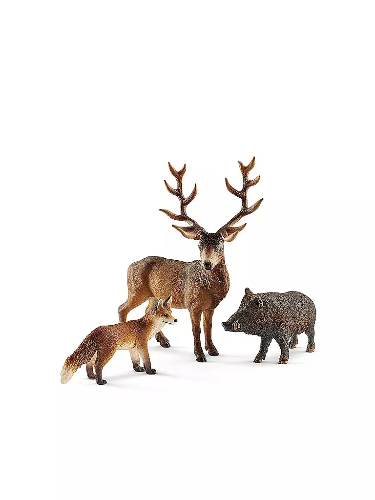 SCHLEICH | Waldbewohner Europas "Wild Life" 41458 | transparent