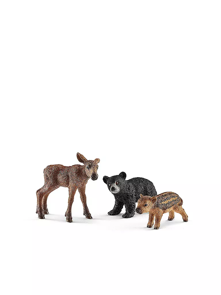 SCHLEICH | Waldtierbabys "Wild Life" 41457 | transparent