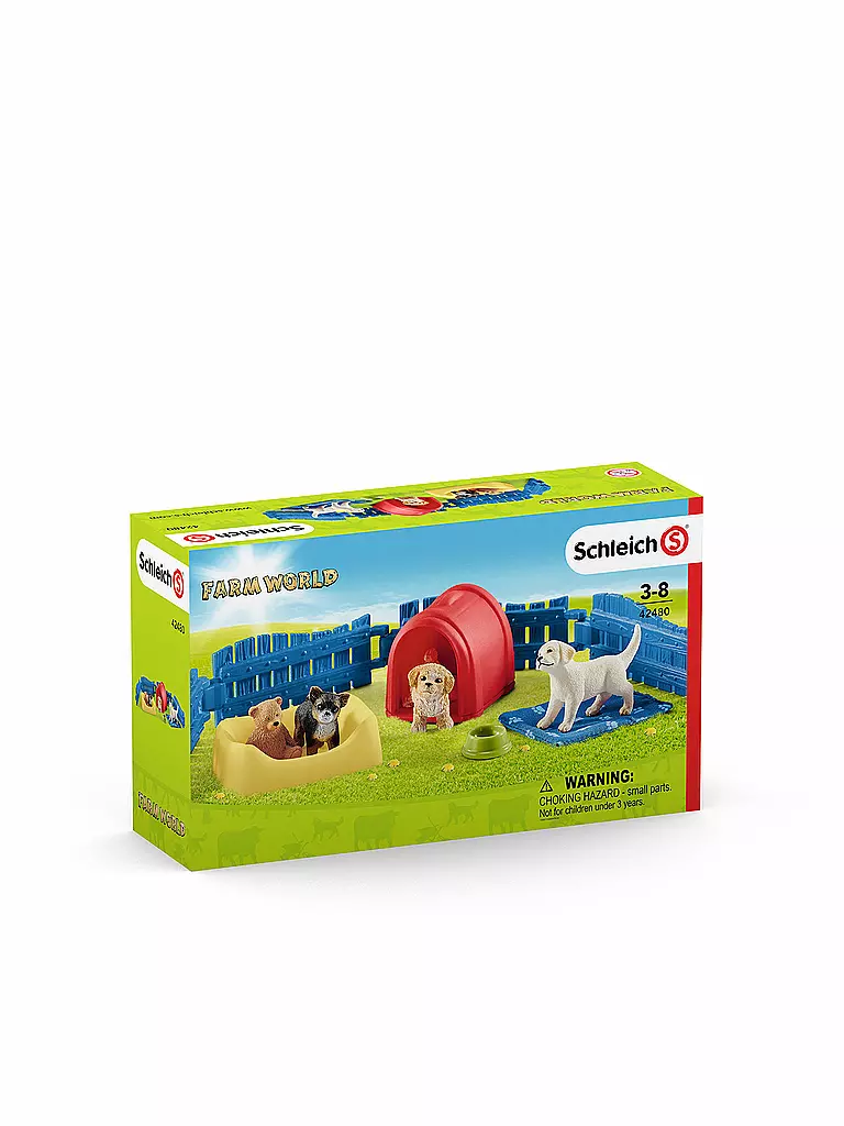 SCHLEICH | Welpenstube "Farm World" 42480 | keine Farbe