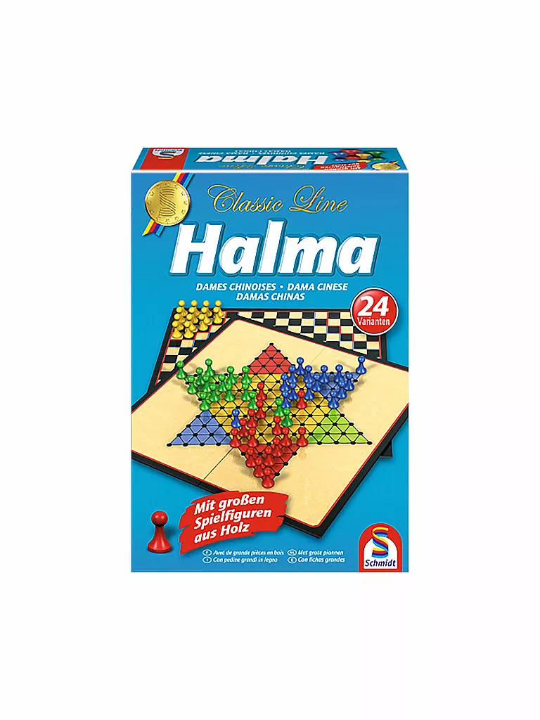 SCHMIDT-SPIELE | Brettspiel - Halma Classic Line | keine Farbe