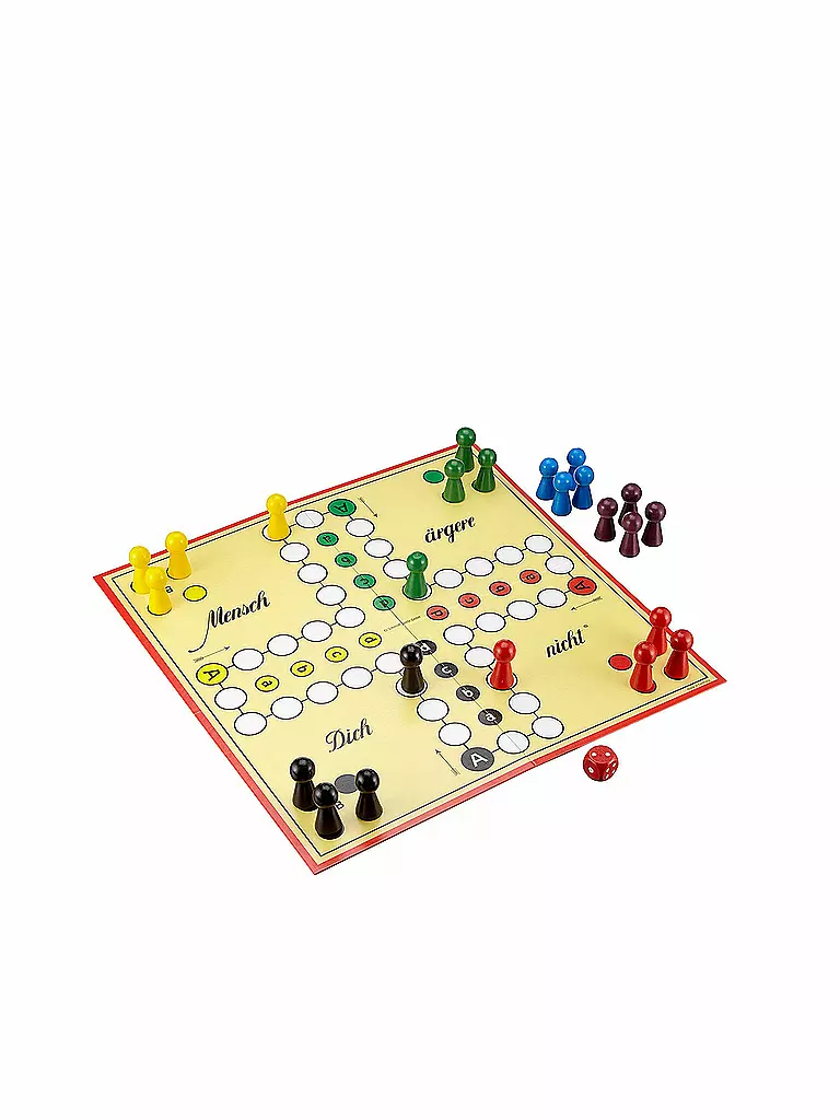 Mensch ärgere Dich Nicht Online Mit Freunden SCHMIDT-SPIELE Brettspiel - Mensch ärgere dich nicht (große Figuren