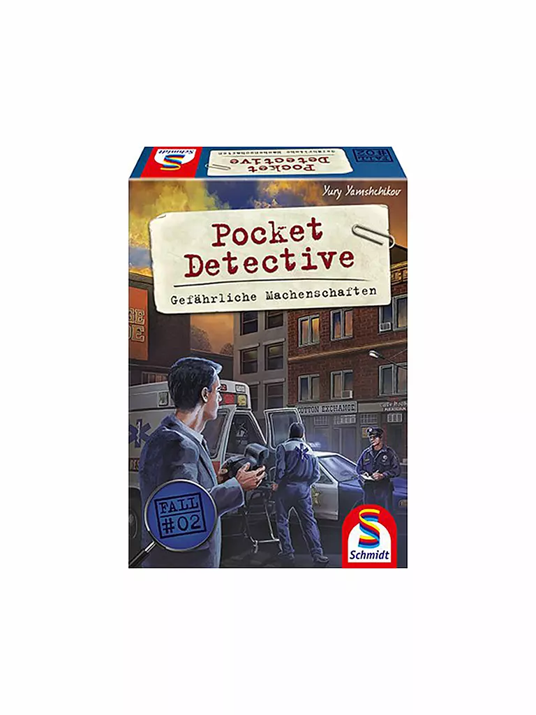 SCHMIDT-SPIELE | Pocket Detective, Gefährliche Machenschaften | keine Farbe
