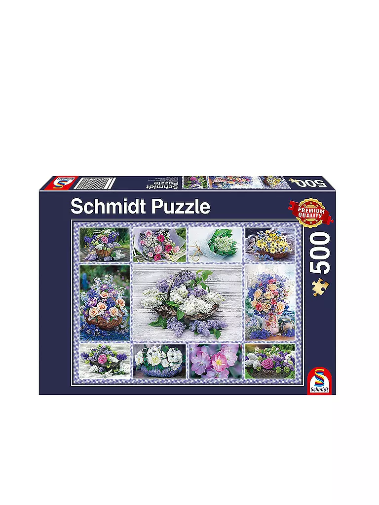 SCHMIDT-SPIELE | Puzzle - Blumenbouquet (500 Teile) | keine Farbe