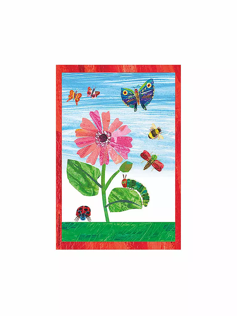 SCHMIDT-SPIELE | Puzzle - Die Welt der kleinen Raupe Nimmersatt 3x48 Teile | keine Farbe