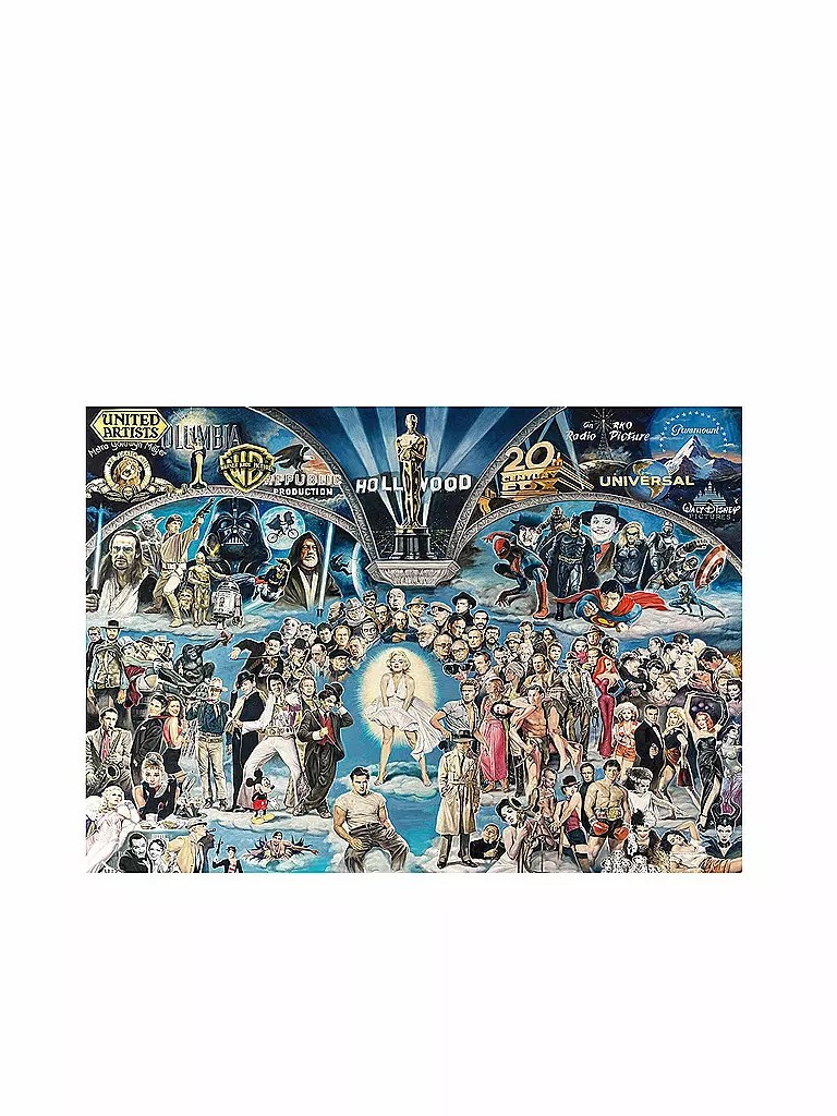 SCHMIDT-SPIELE | Puzzle - Hollywood - 1000 Teile | keine Farbe