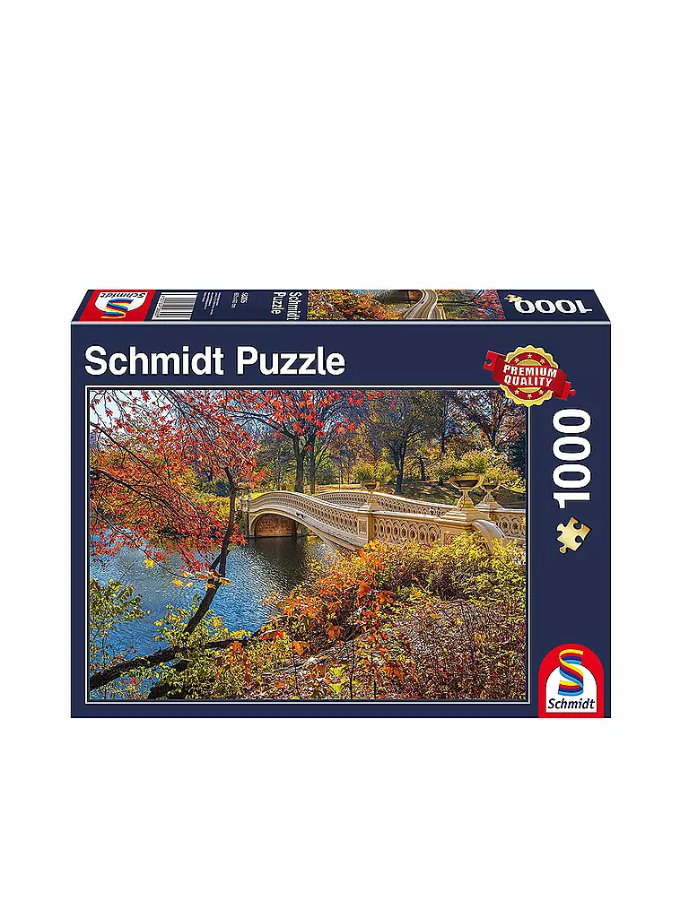 SCHMIDT-SPIELE | Puzzle - Spaziergang im Central Park, New York - 1000 Teile | keine Farbe