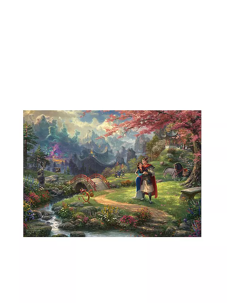 SCHMIDT-SPIELE | Puzzle - Thomas Kinkade Studios: Disney Dreams Collection - Mulan 1000 Teile | keine Farbe
