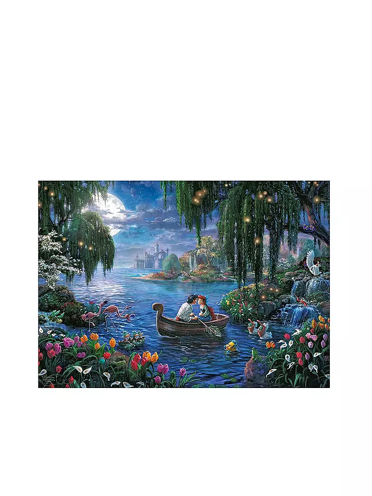 SCHMIDT-SPIELE | Puzzle - Thomas Kinkade Studios: Disney Dreams Collections - The Little Mermaid and Prince Eric 1000 Teile | keine Farbe