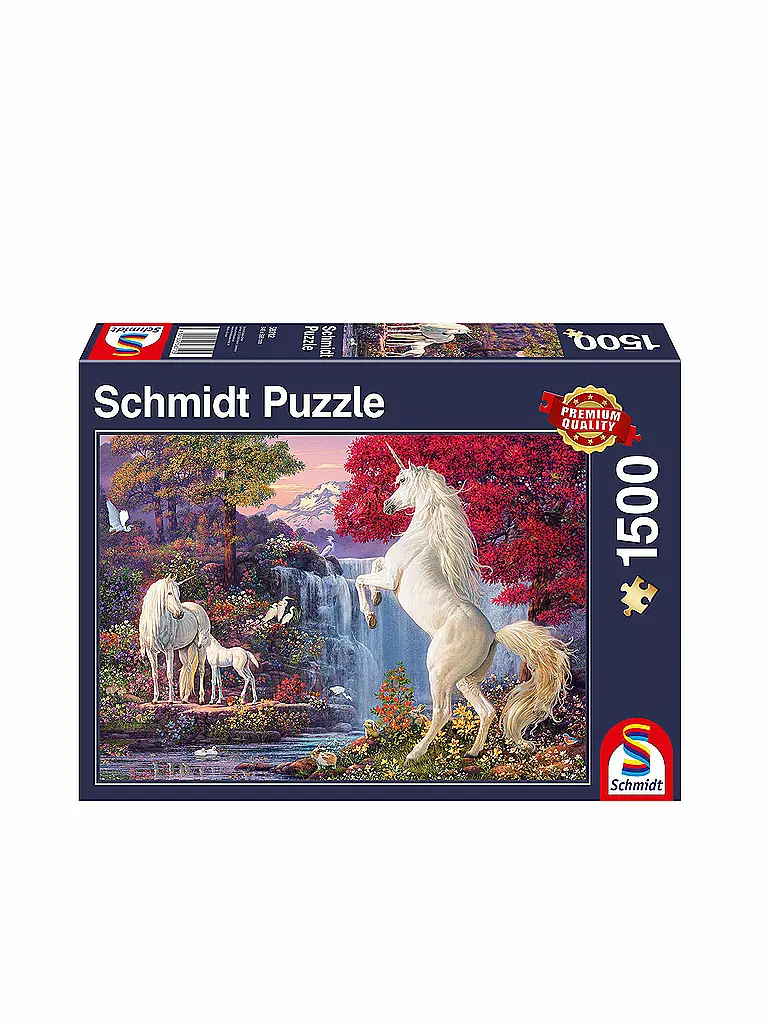 SCHMIDT-SPIELE | Puzzle - Triumph Der Einhörner (1500 Teile) | keine Farbe