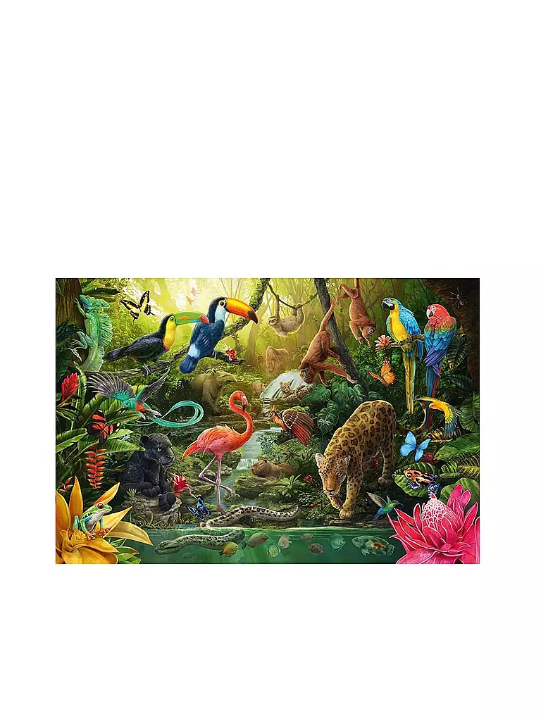 SCHMIDT-SPIELE | Puzzle - Urwaldbewohner 150 Teile | keine Farbe