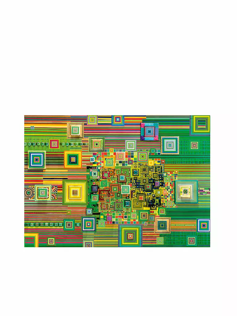 SCHMIDT-SPIELE | Puzzle Grüner Flashdrive 1000 Teile  | keine Farbe