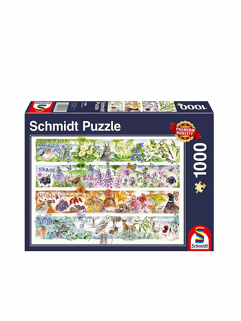 SCHMIDT-SPIELE | Puzzle Jahreszeiten 1000 Teile  | keine Farbe