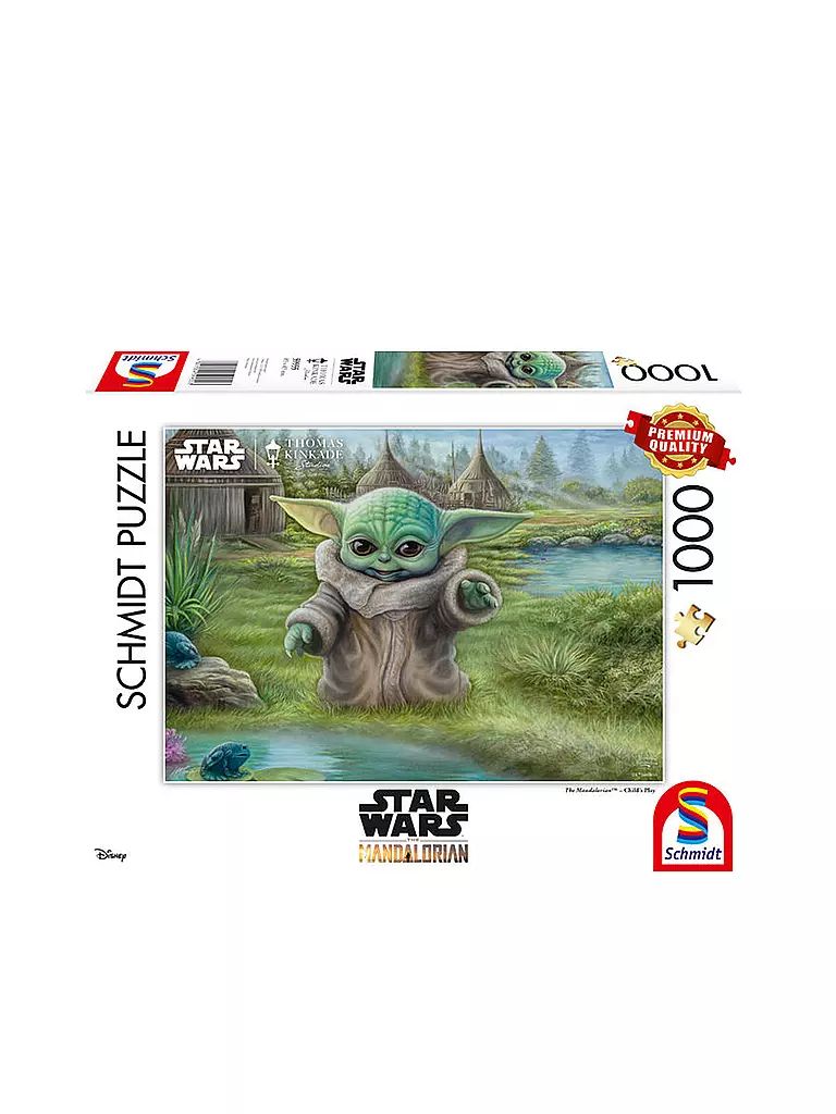 SCHMIDT-SPIELE | Puzzle The Mandalorian Grogu Das Kind 1000 Teile | keine Farbe