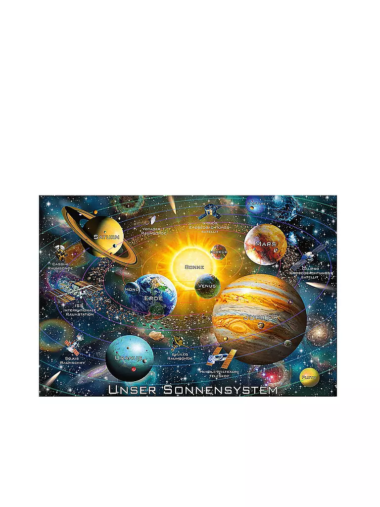 SCHMIDT-SPIELE | Puzzle Unser Sonnensystem 150 Teile | keine Farbe