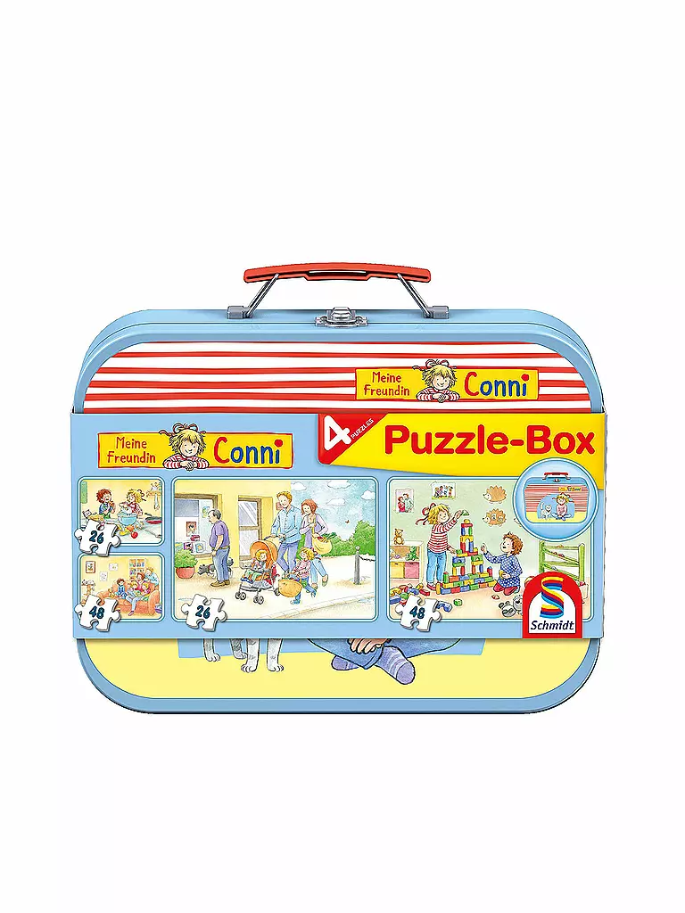 SCHMIDT-SPIELE | Puzzlebox - Meine Freundin Conny | transparent