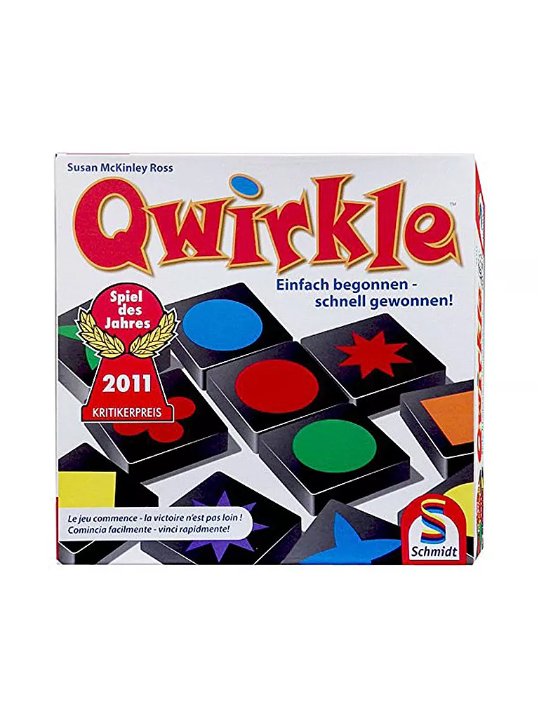 SCHMIDT-SPIELE | Qwirkle (Spiel des Jahres 2011) | keine Farbe