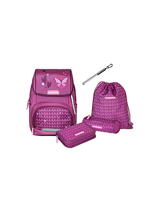 SCHNEIDERS | Schultaschen Set Ergojet 6tlg Purple Hearts