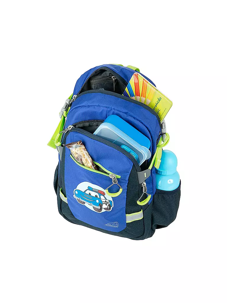 SCHNEIDERS | Kinder Rucksack Police | blau