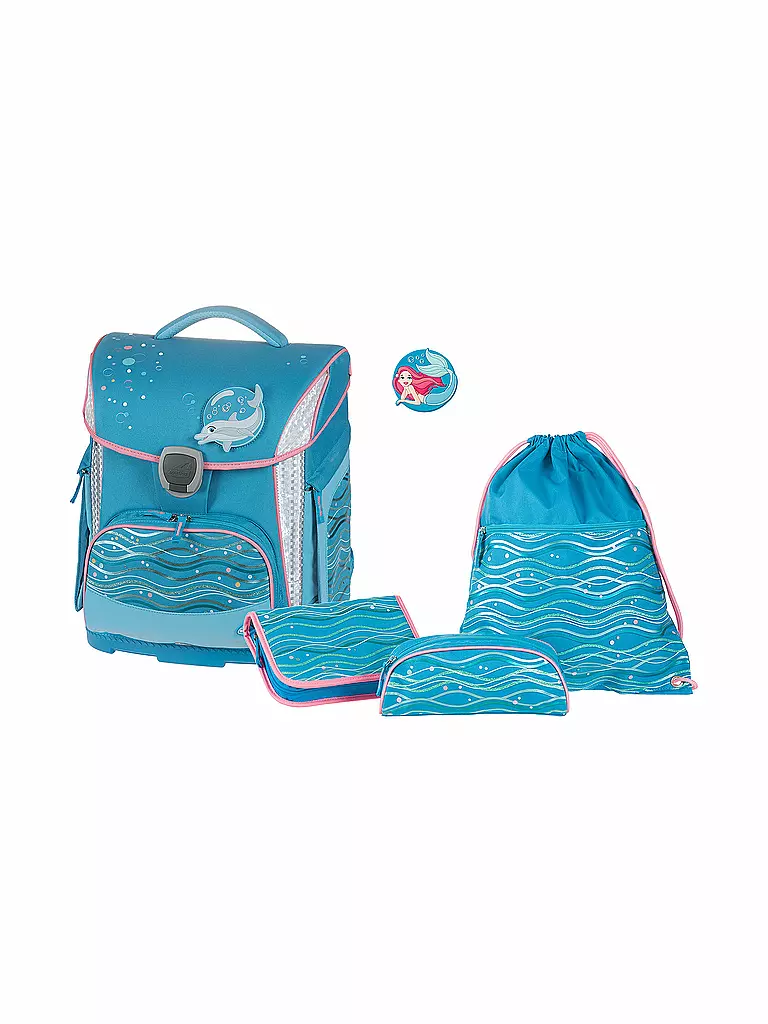 SCHNEIDERS | Schultaschen Set 4tlg Ocean Blue | blau