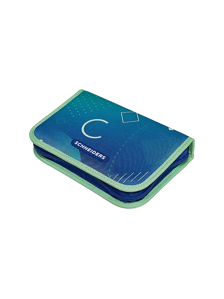 SCHNEIDERS | Schultaschen Set Ergolite 9tlg Anna Maria Damm Geo Motion | Blau