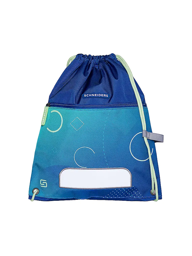SCHNEIDERS | Schultaschen Set Ergolite 9tlg Anna Maria Damm Geo Motion | Blau