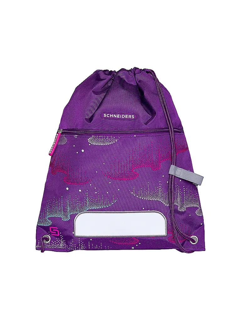 SCHNEIDERS | Schultaschen Set Ergolite 9tlg Anna Maria Damm Wavy Dots | Beere