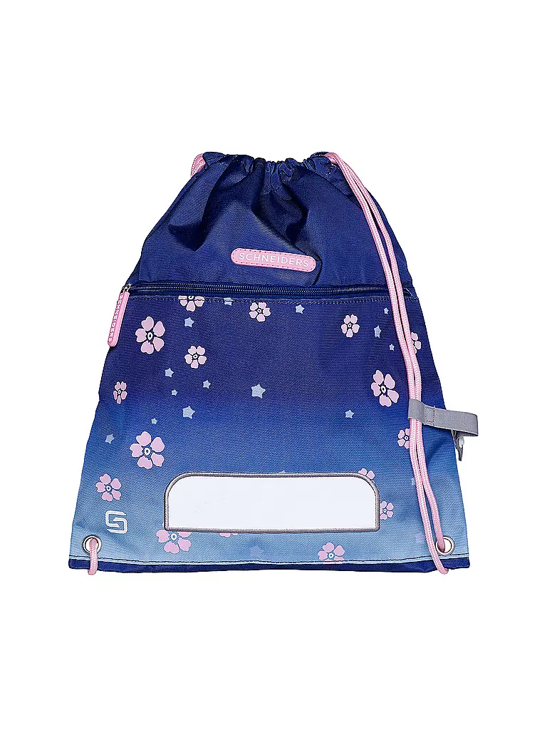SCHNEIDERS | Schultaschen Set Ergolite 9tlg Blue Bloom | Blau